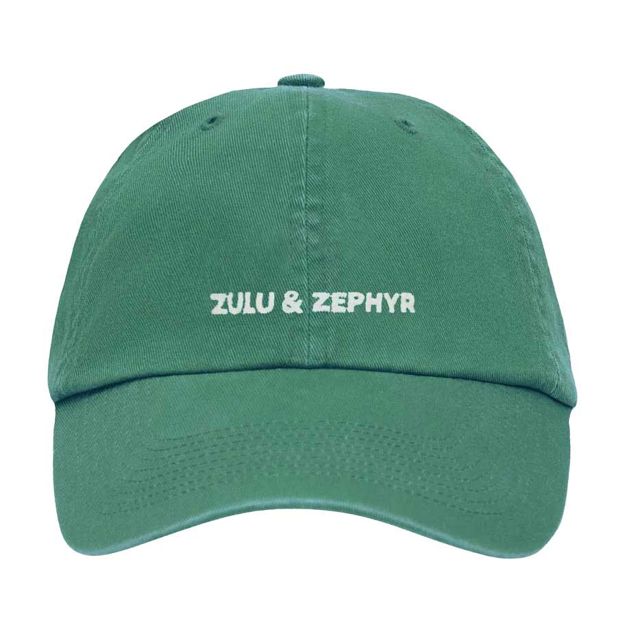 Zulu & Zephyr Tallow Green Canvas Cap